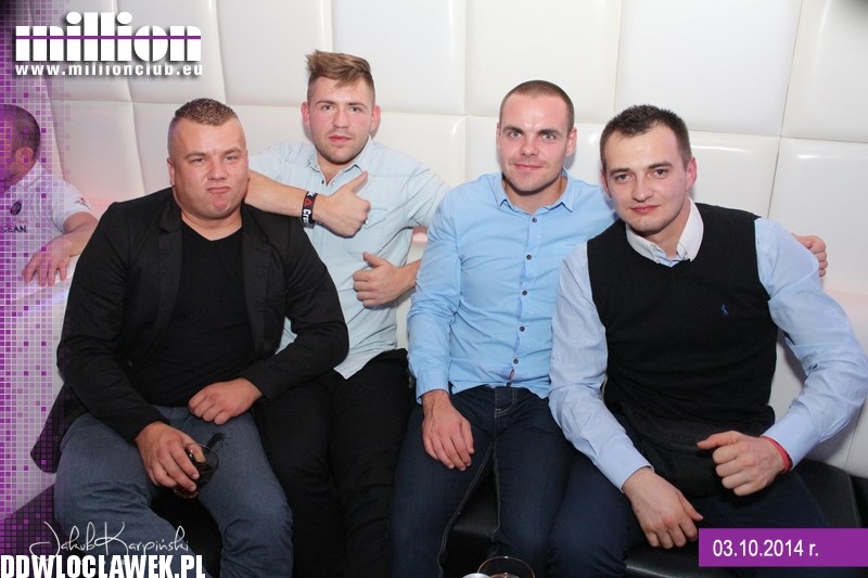 Weekend we Włocławku: 03.10 Million Club