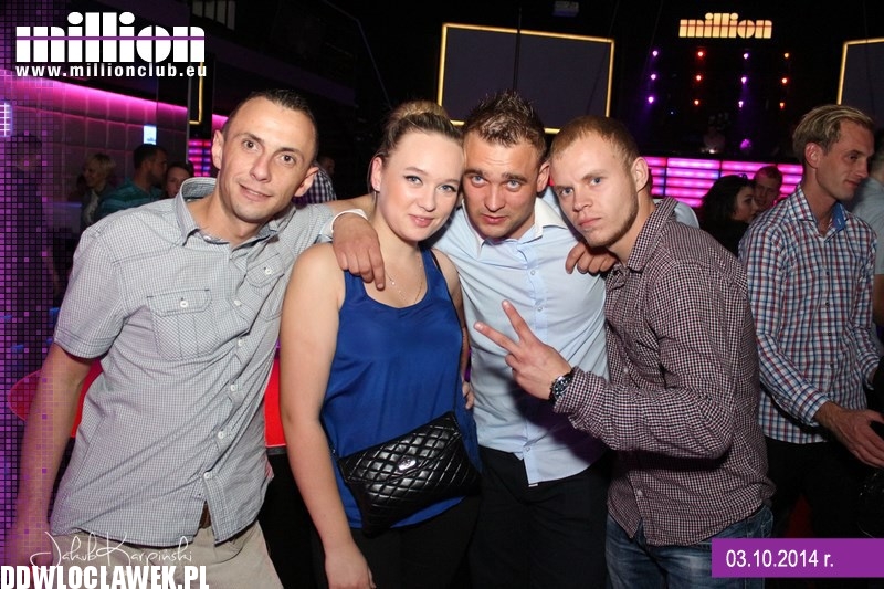 Weekend we Włocławku: 03.10 Million Club