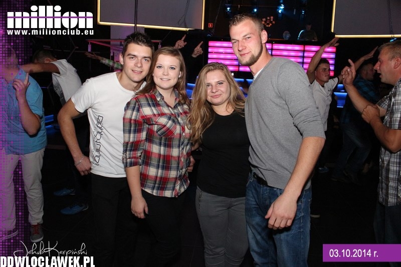 Weekend we Włocławku: 03.10 Million Club