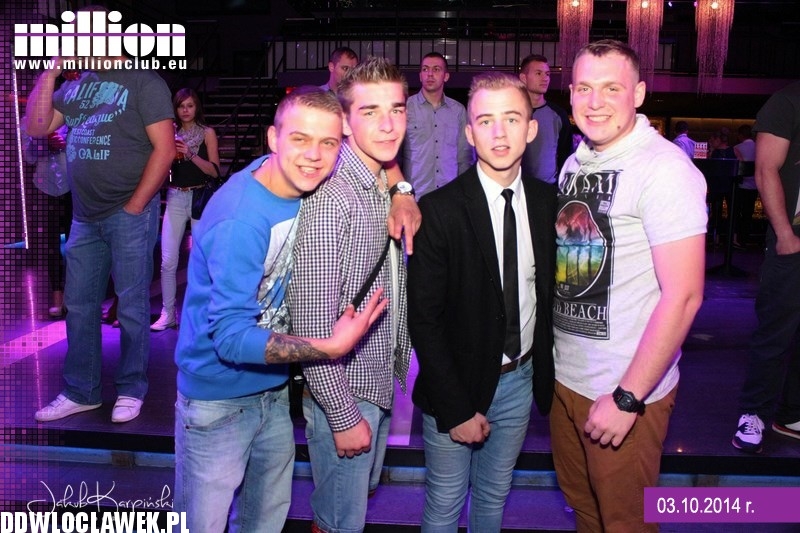 Weekend we Włocławku: 03.10 Million Club