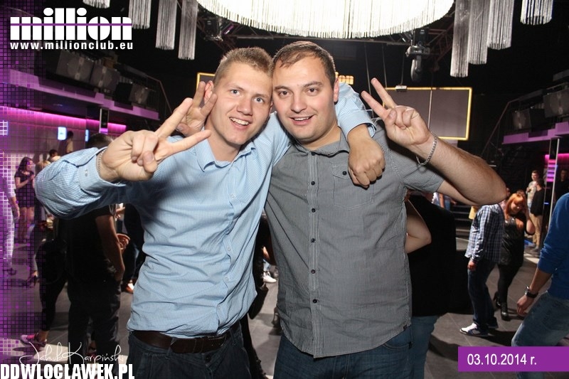 Weekend we Włocławku: 03.10 Million Club