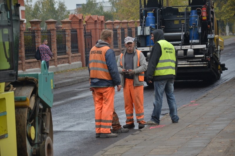 Remont ul. Łęgskiej i Płockiej