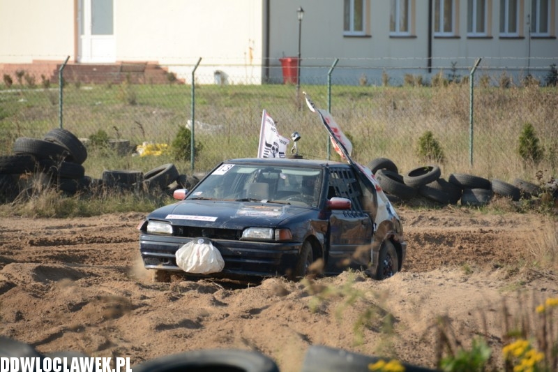 Wrak wyścig na torze w Lubrańcu
