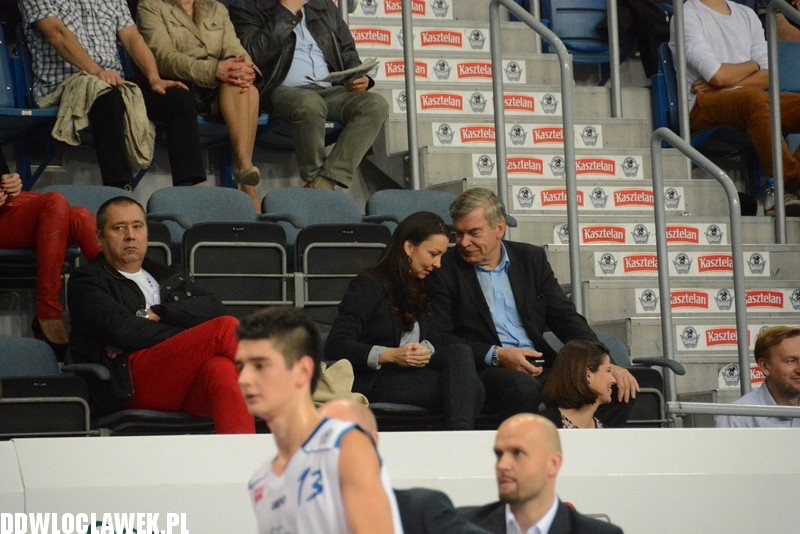 Kibice podczas meczu Anwil - Asseco