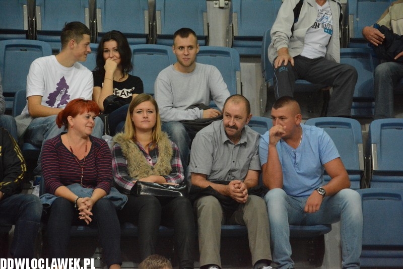 Kibice podczas meczu Anwil - Asseco