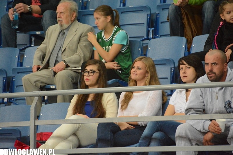 Kibice podczas meczu Anwil - Asseco