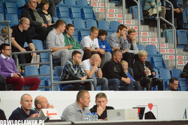 Kibice podczas meczu Anwil - Asseco