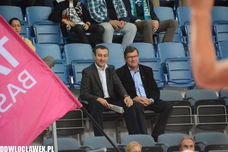 Kibice podczas meczu Anwil - Asseco