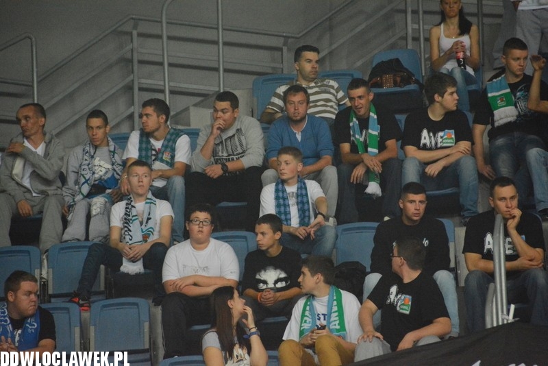 Kibice podczas meczu Anwil - Asseco
