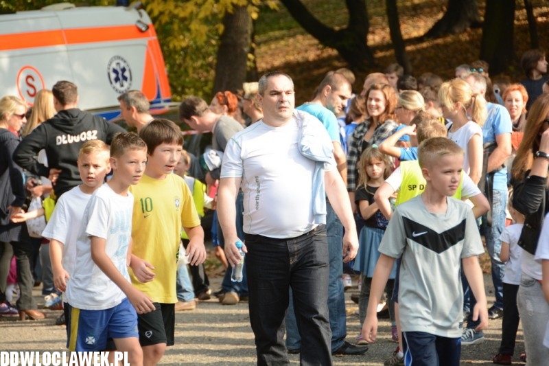 Bieg Dzieci i Młodzieży w parku