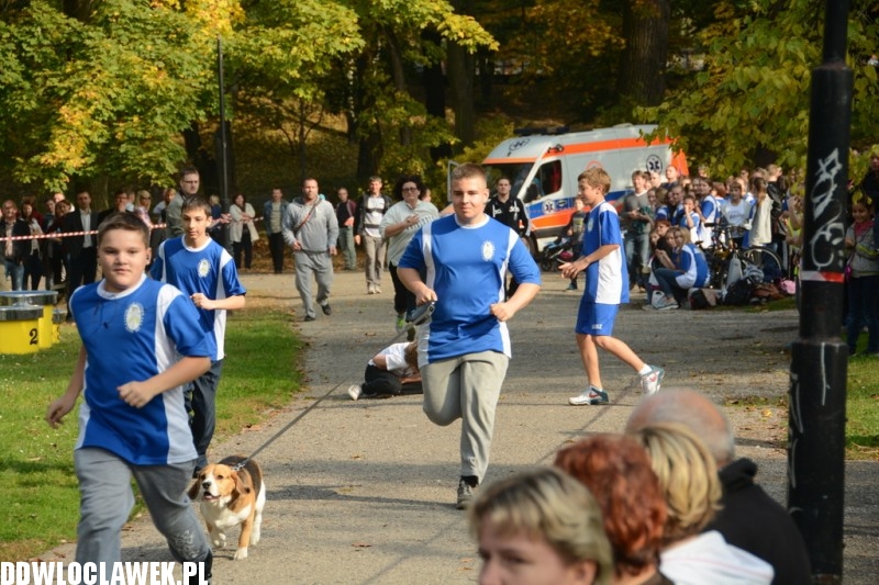 Bieg Dzieci i Młodzieży w parku