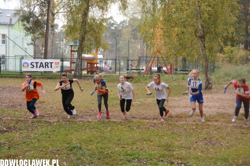 Sztafetowe biegi przełajowe na Zawiślu