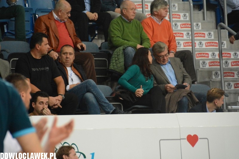 Kibice podczas meczu Anwil - Wilki