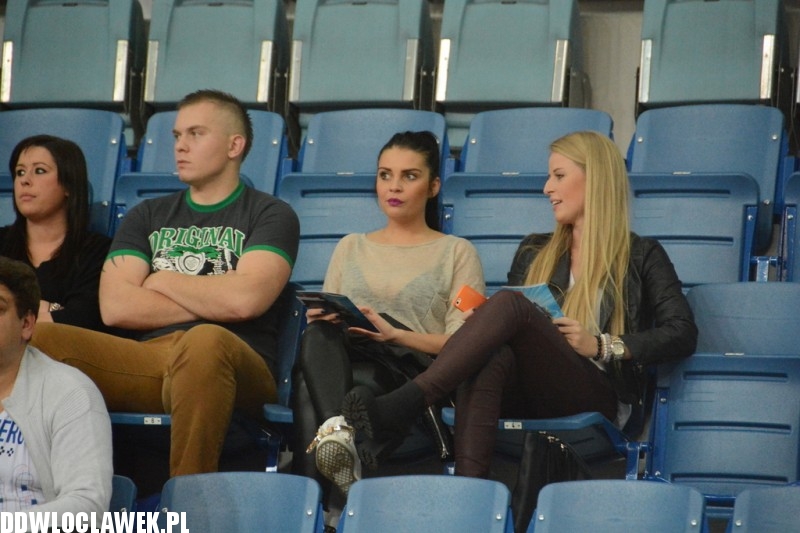 Kibice podczas meczu Anwil - Wilki