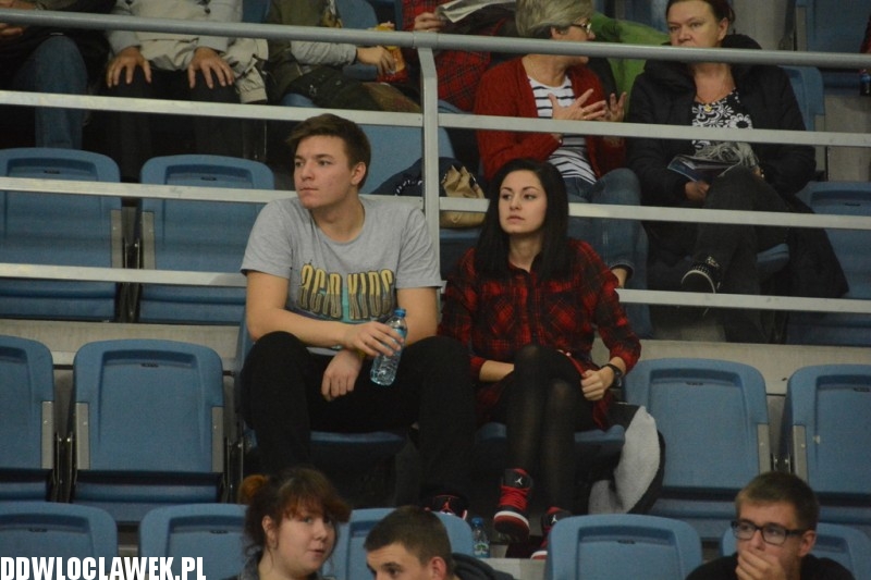 Kibice podczas meczu Anwil - Wilki