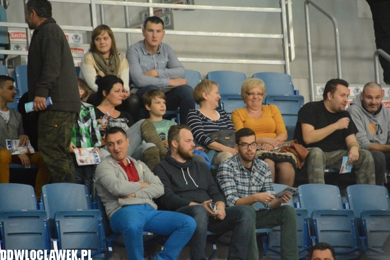 Kibice podczas meczu Anwil - Wilki