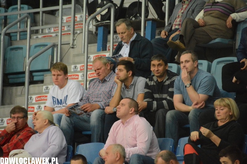 Kibice podczas meczu Anwil - Wilki