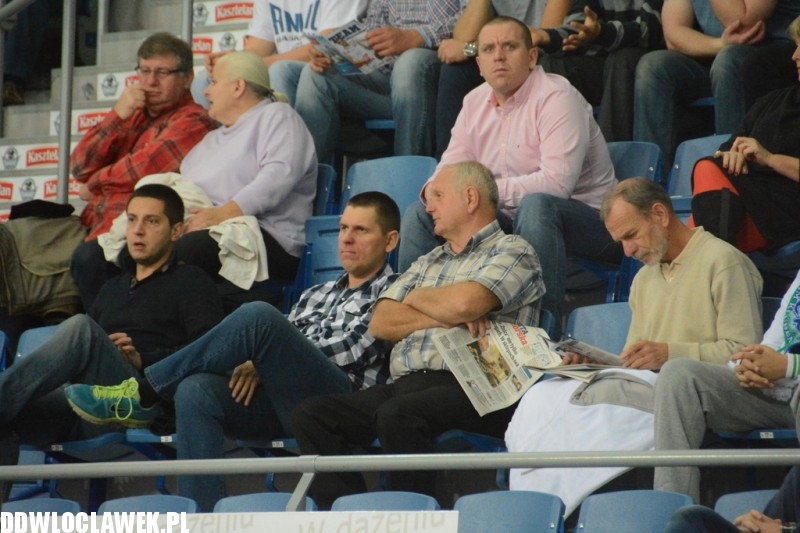 Kibice podczas meczu Anwil - Wilki