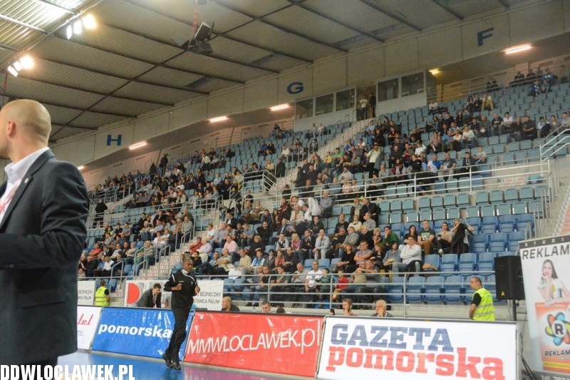 Kibice podczas meczu Anwil - Wilki