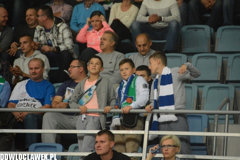 Kibice podczas meczu Anwil - Wilki