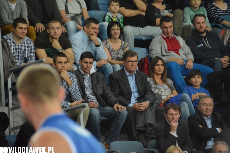 Kibice podczas meczu Anwil - Wilki