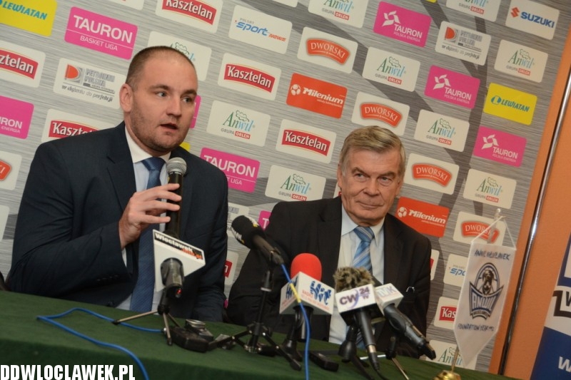 Prezydent Pałucki obiecał pomoc dla Anwilu