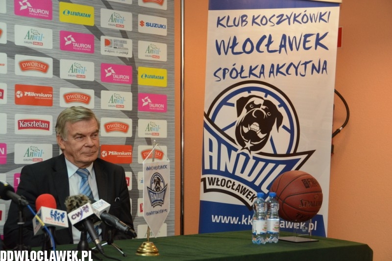 Prezydent Pałucki obiecał pomoc dla Anwilu