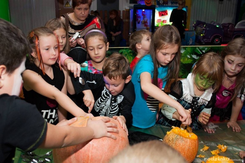 Hallowen w sali zabaw Kubuś