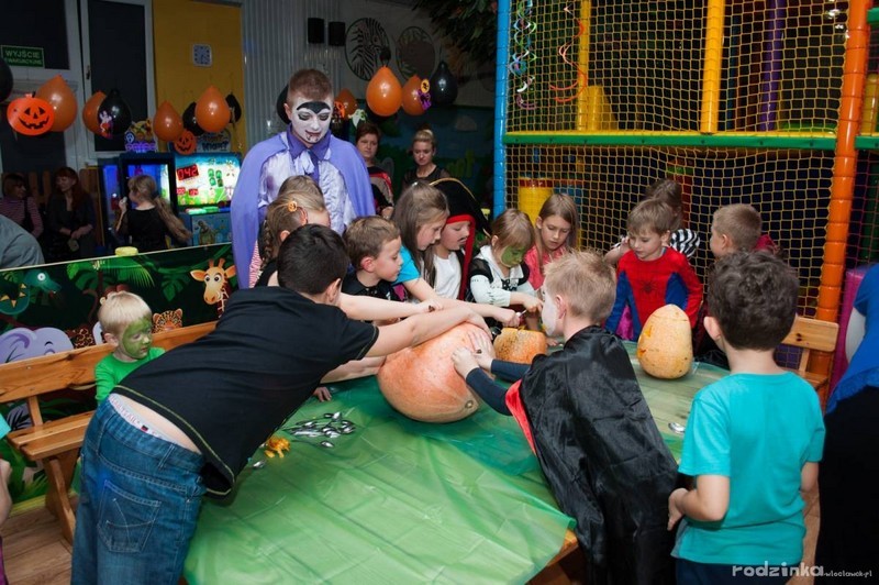Hallowen w sali zabaw Kubuś
