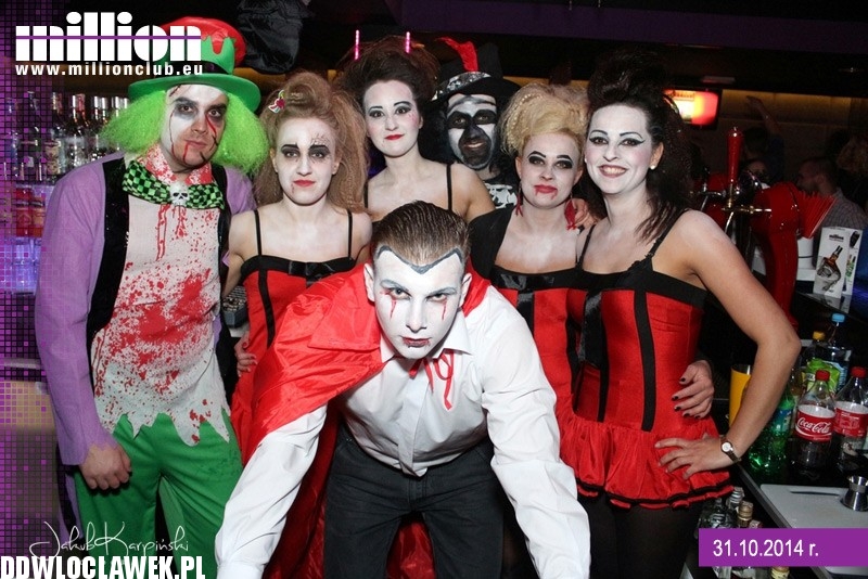 Halloween w klubie Million