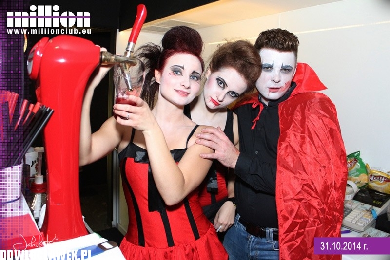 Halloween w klubie Million