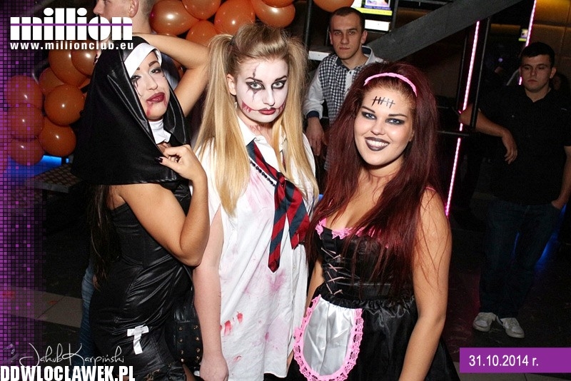 Halloween w klubie Million