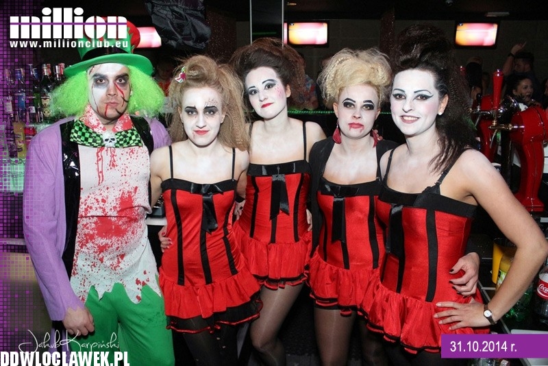 Halloween w klubie Million