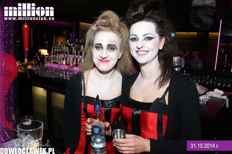 Halloween w klubie Million
