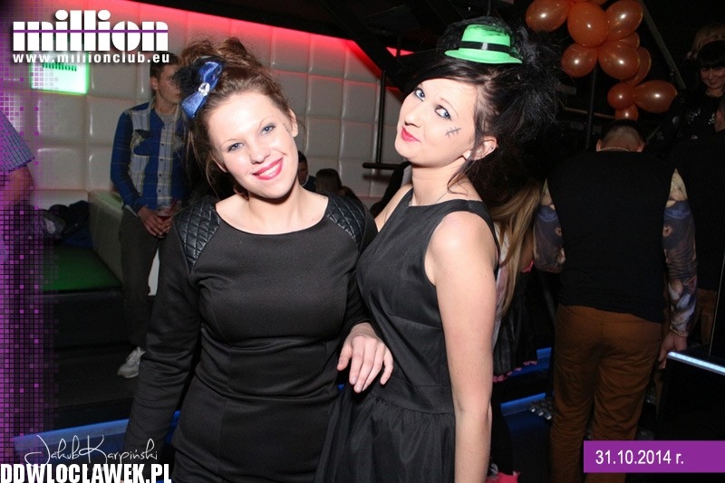 Halloween w klubie Million