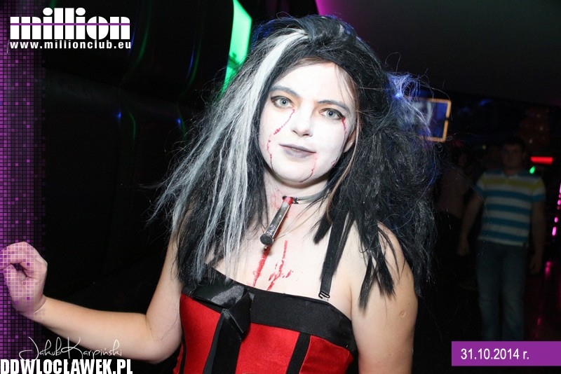 Halloween w klubie Million