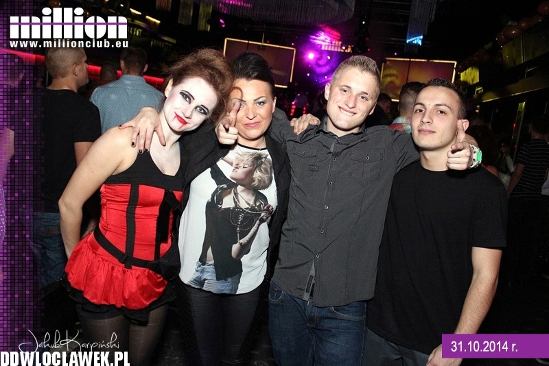 Halloween w klubie Million