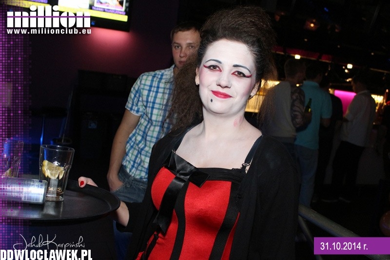 Halloween w klubie Million