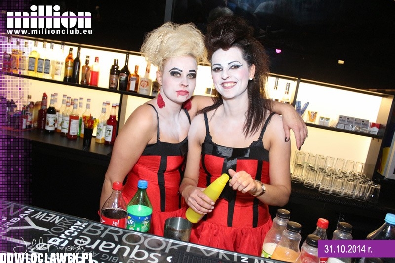 Halloween w klubie Million