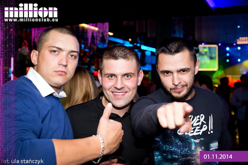 Weekend we Włocławku 01.11 Million Club