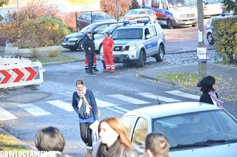 Kolejne alarmy bombowe we Włocławku
