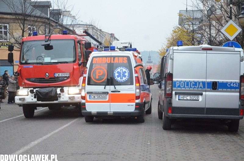 Pożar w kamienicy na 3 Maja