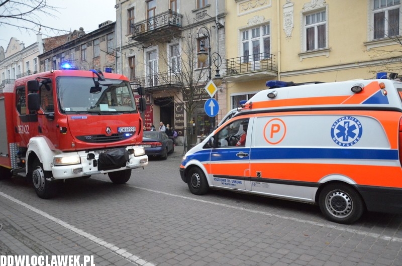 Pożar w kamienicy na 3 Maja