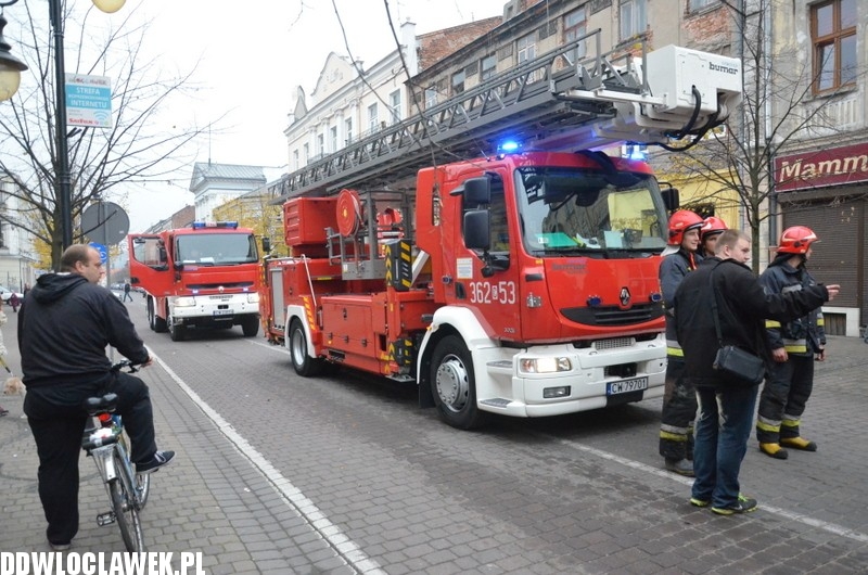 Pożar w kamienicy na 3 Maja
