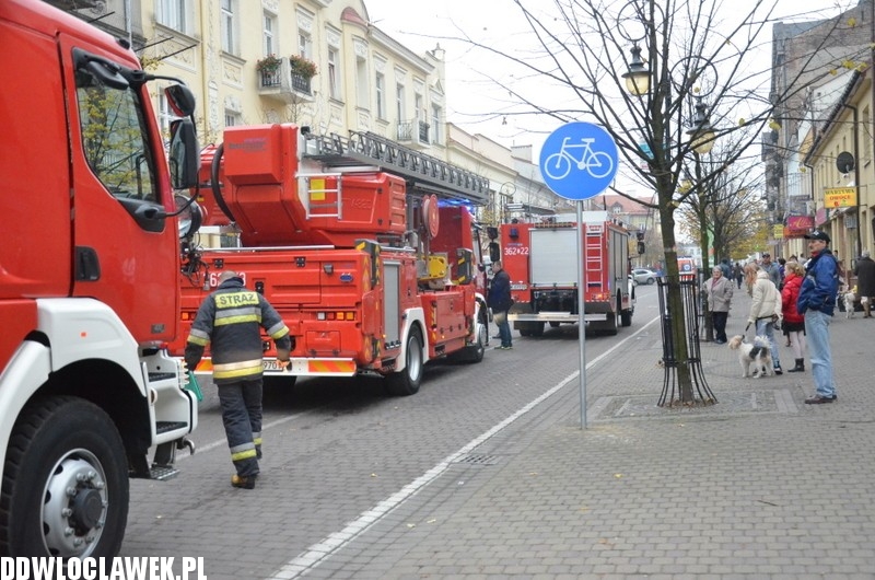 Pożar w kamienicy na 3 Maja