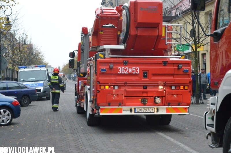 Pożar w kamienicy na 3 Maja