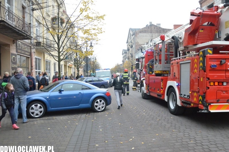 Pożar w kamienicy na 3 Maja