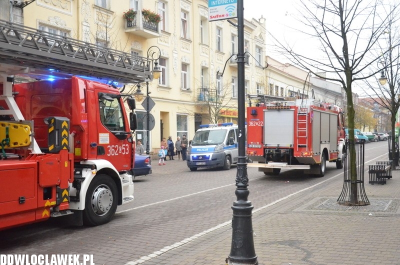 Pożar w kamienicy na 3 Maja