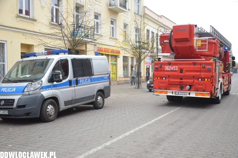 Pożar w kamienicy na 3 Maja