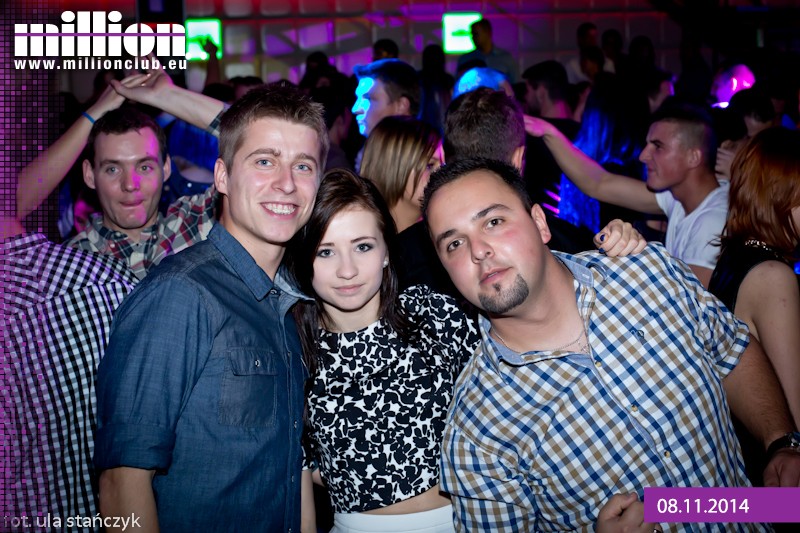 Weekend we Włocławku 08.11 Million Club